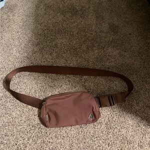 Lululemon Athletica Chocolate Brown Belt Bag
